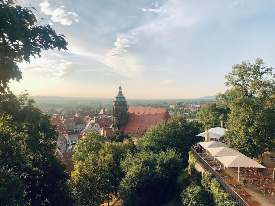 Modernes Studio Im Herzen Pirnas Apartment Exterior photo